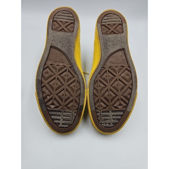 Converse Low Top yellow Shoes Mens 5 Womens 7 - Picture 4 of 4